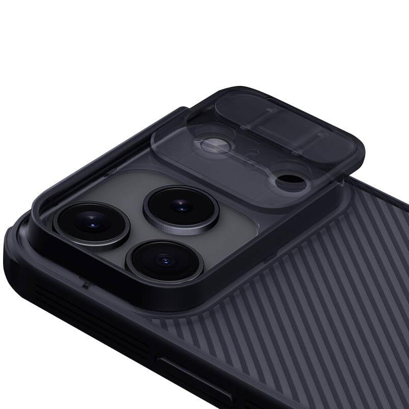 Карбоновая накладка Nillkin CamShield Pro для Apple iPhone 17 Pro (6.3") Херсон - зображення 4