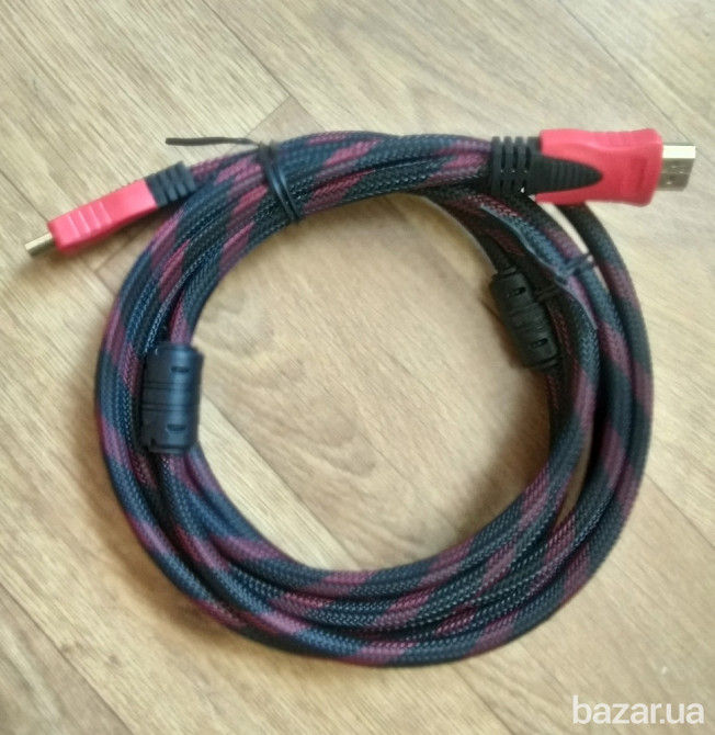 Шнур HDMI на HDMI(Platoon) 2,7м v1.4 1080p.(на деталі) Львів - зображення 2