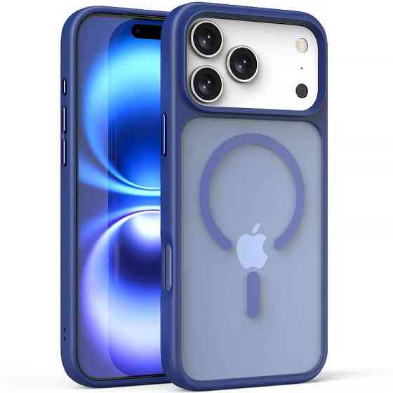 TPU+PC чехол Metal Buttons with MagSafe для Apple iPhone 17 Pro (6.3") Херсон