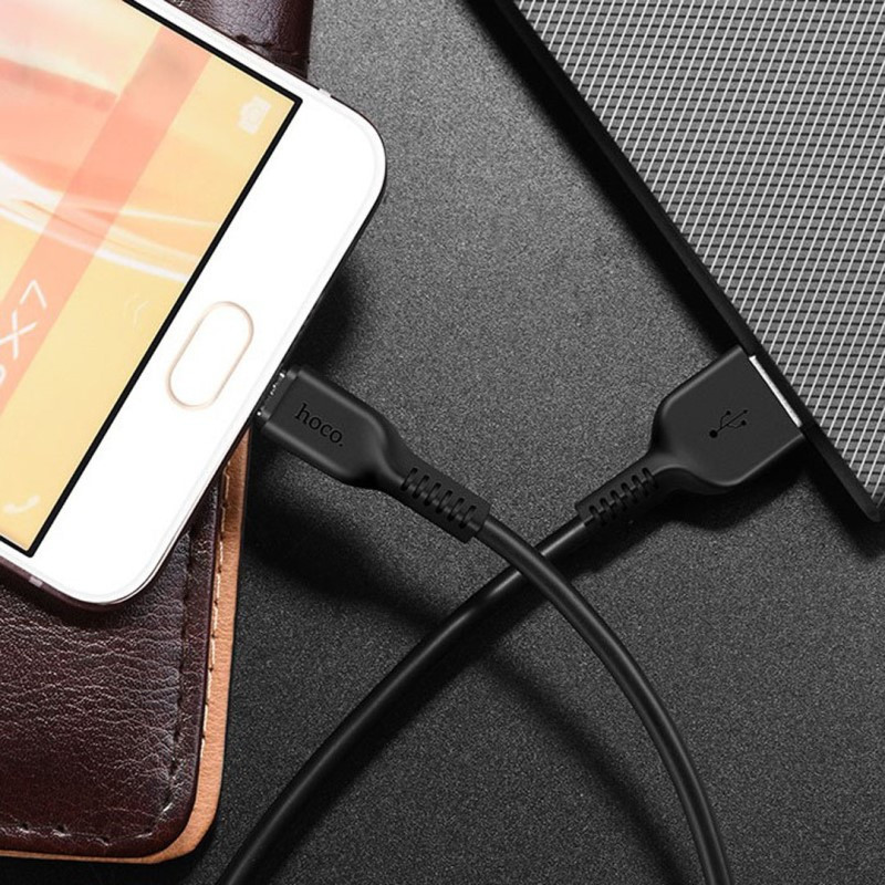 Дата кабель Hoco X20 Flash Micro USB Cable (1m) Херсон - зображення 6