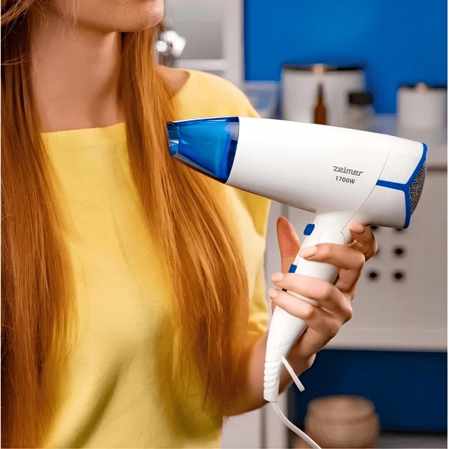 Фен Zelmer ZHD8320B 1700 Вт белый Киев - изображение 4