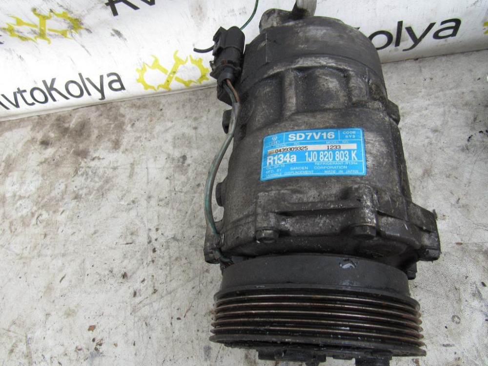 Компрессор кондиционера VW Golf IV 1997-2006 (1J0820803K) Ковель - изображение 6
