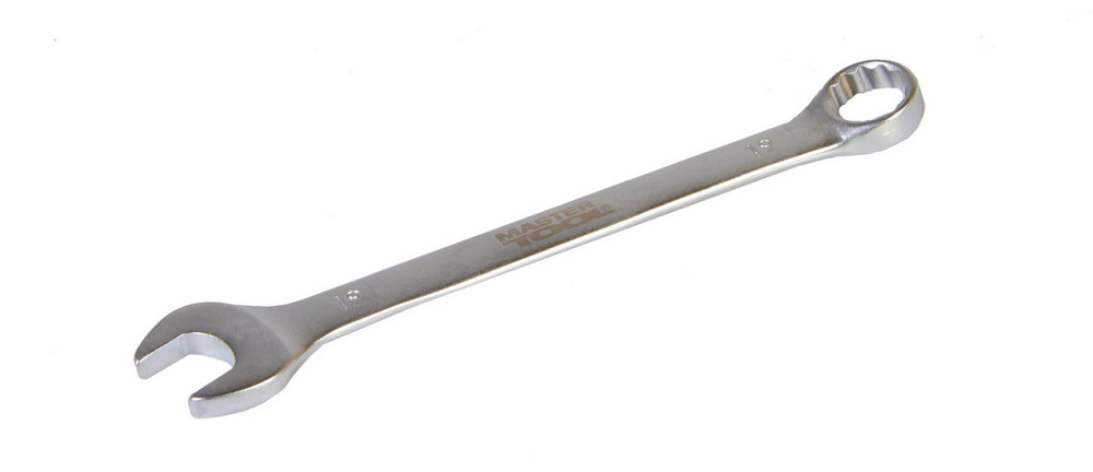 Ключ комбинированный MASTERTOOL 19 мм 31CrV3 DIN 3113 SS 71-1019 Харків - зображення 1