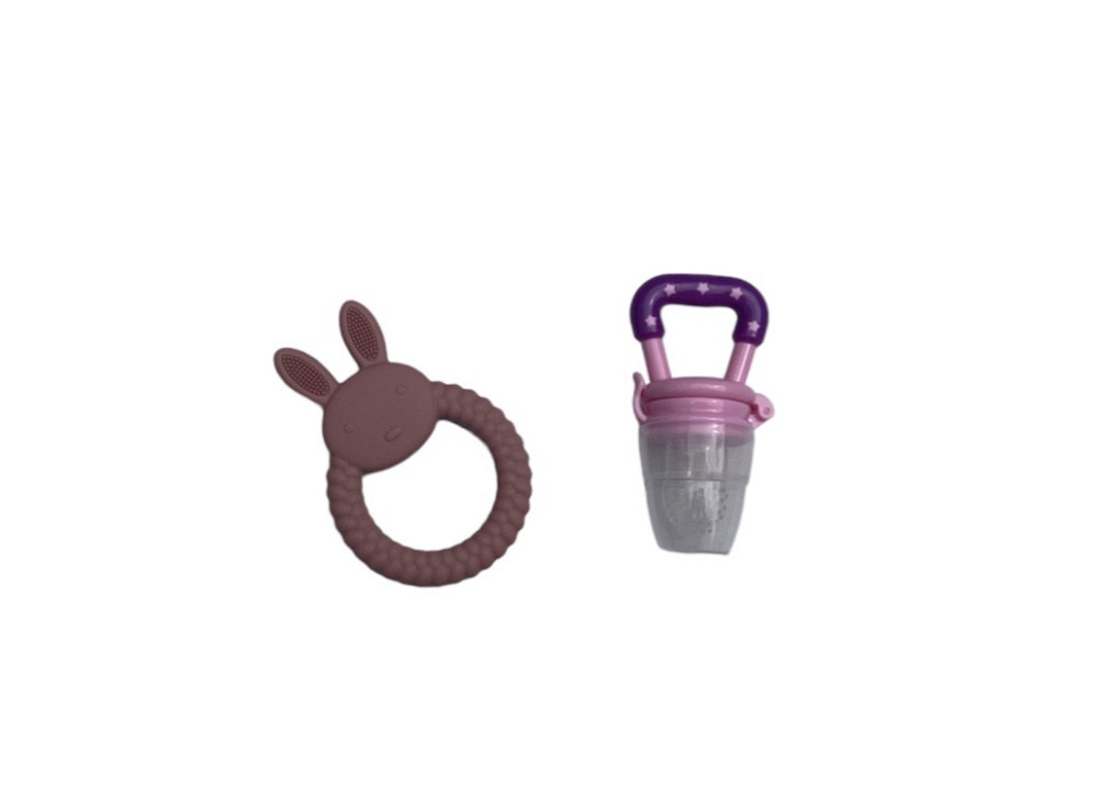 Детский силиконовый набор посуды для кормления Дракоша (розовый) 7 предметов Киев - изображение 8