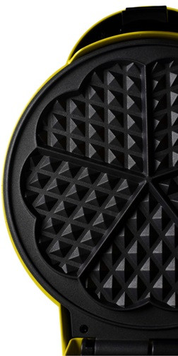 Вафельница ViLgrand VW1007 1000 Вт желтая Київ - зображення 6