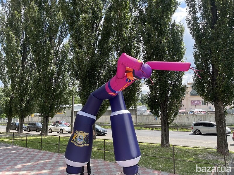 Зазывала надувной человечек реклама Киев - изображение 7