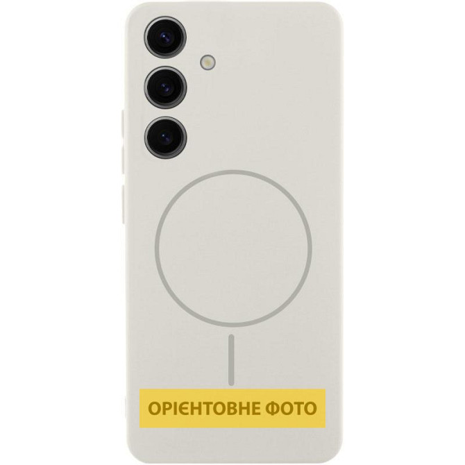 Чехол Silicone Cover Lakshmi Full Camera (AA) with MagFit для Samsung Galaxy S25 Edge Херсон - изображение 1