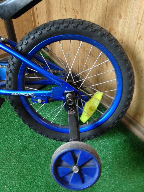 Велосипед дитячий Stern Rocket 16(15ROCK16)+тренувальні колеса синій Київ - зображення 6