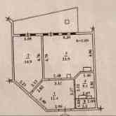 Продам 1- ком. ЖК Шах-Наме. Центр. Военный спуск. 66 кв.м Одесса