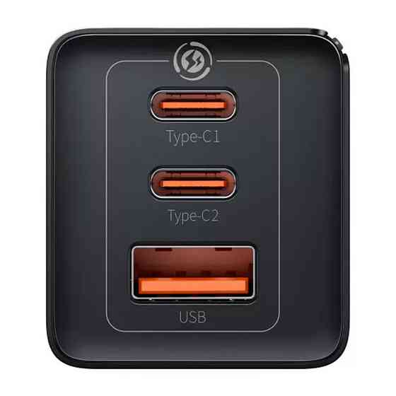 СЗУ Baseus GaN5 Pro 65W 2Type-C+USB 100W EU (CCGP12020) Херсон