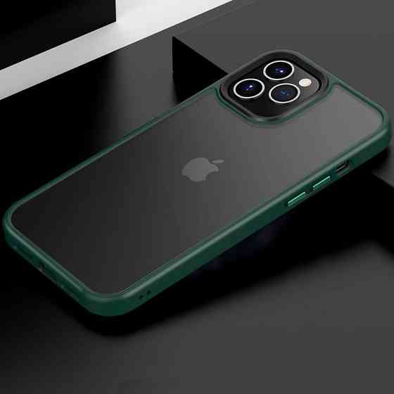 TPU+PC чехол Metal Buttons для Apple iPhone 12 Pro / 12 (6.1") Херсон