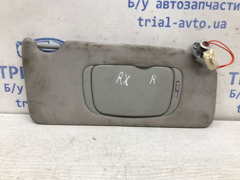 Козырек солнцезащитный правый Lexus RX 350 XU30 3.5 БЕНЗИН 2GRFE 2003 (б/у) Киев - изображение 1