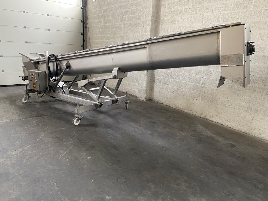 Транспортеры шнековые из нержавеющей стали в желобе D 150, L 5000 Полтава - изображение 6