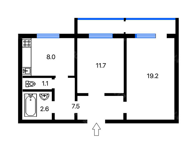 продажа 2-к квартира Киев, Святошинский, 68000 $ Київ - зображення 2