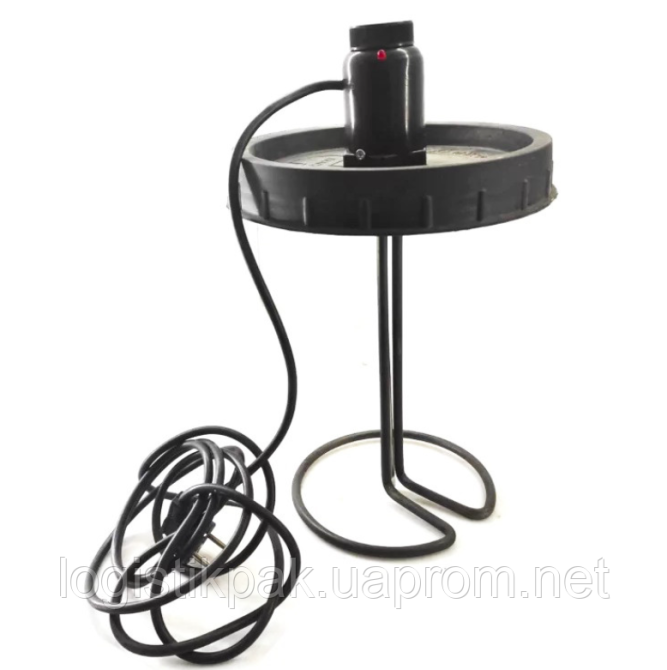 Тэн 2 кВт для летнего душа крышка с подогревом и терморегулятором (длинный) Харьков - изображение 2