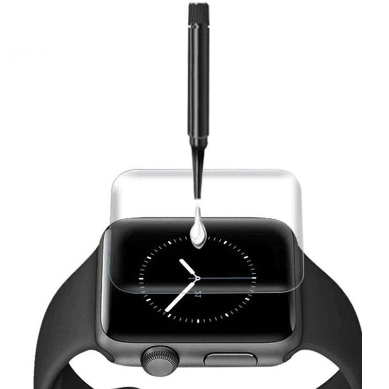 Защитное 3D стекло Mocolo с УФ лампой для Apple Watch Series 7/8 (41mm) Херсон - изображение 2