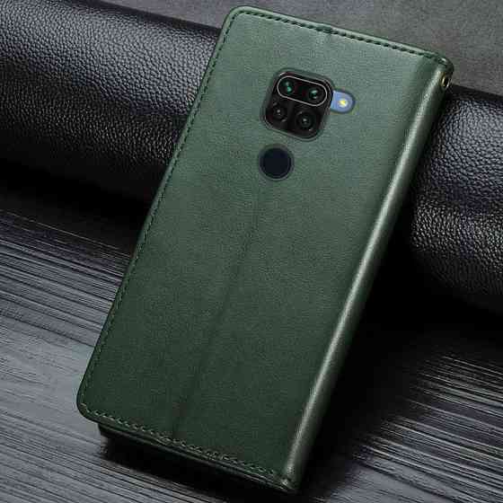 Кожаный чехол-книжка GETMAN Gallant (PU) для Xiaomi Redmi Note 9 / Redmi 10X Херсон