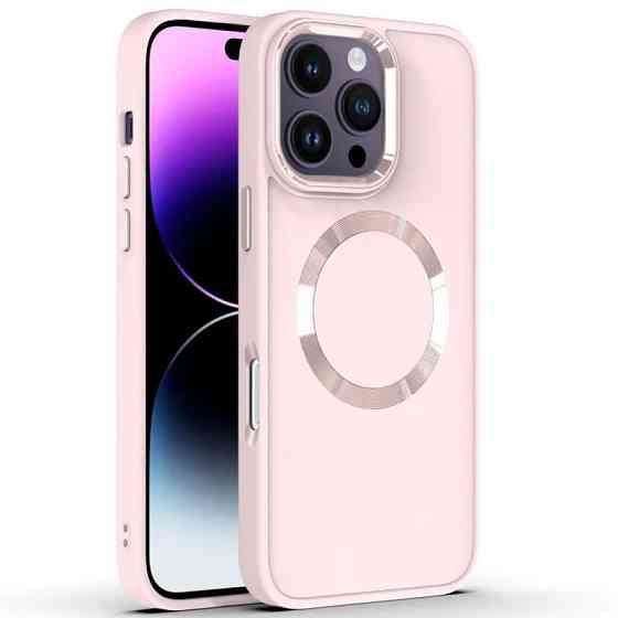 TPU чехол Bonbon Metal Style with MagSafe для Apple iPhone 16 Pro Max (6.9") Херсон
