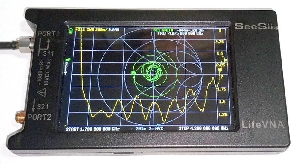 UWB антенна 1880-4070/4200-5300MHz 9dBi, до 20 Вт, направленная сверхлегкая Yagi антенна, SMA-female Дніпро - зображення 3