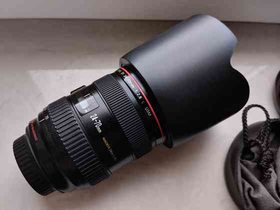 Обєктив Canon EF 24-70mm f/2.8L USM + Чохол, Бленда Львів