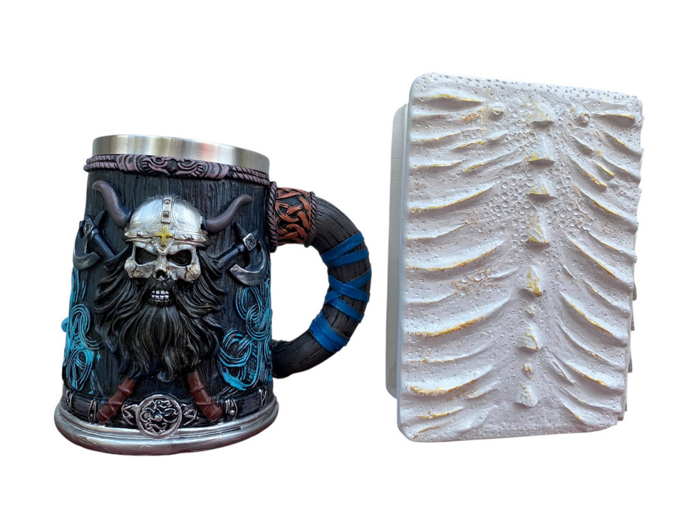 Подарочный набор Кухоль 3 Скандинавский Воина и Блокнот 3 «Око Ледяного Хранителя» Київ - зображення 4