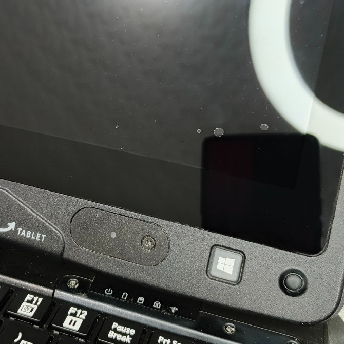 Захищений сенсорний ноутбук трансформер Getac V110 G3 i5 800 NIT IPS touch Rugged Відеокарта MIL‐STD Київ - зображення 4
