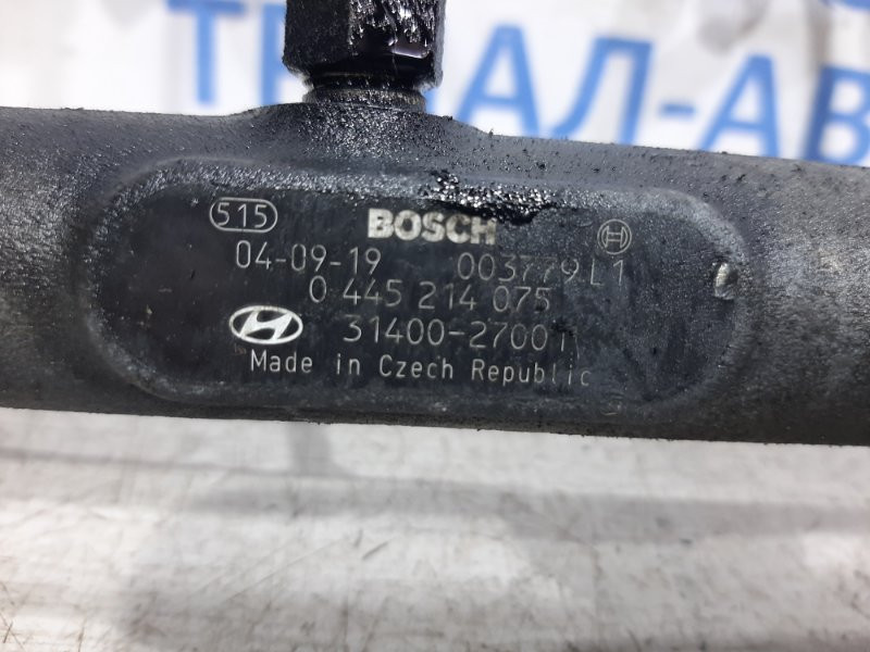 Топливная рампа Hyundai Tucson JM 2.0 DIESEL D4EA 2004 (б/у) Київ - зображення 4