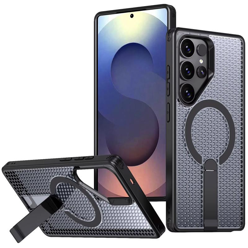 Чехол TPU Breeze with MagSafe stand для Samsung Galaxy S25 Ultra Херсон - зображення 1