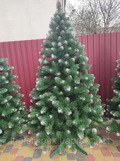 Ель искусственная 1.8 метра "Император" с инеем | Елка с белым кончиком Харьков - изображение 9