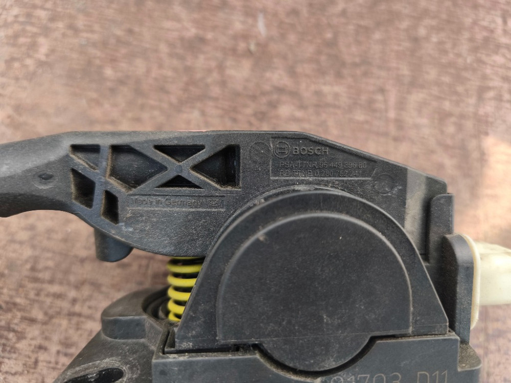 Педаль акселератора (газа) Peugeot 407 2004-2011 (9644939680) Ковель - изображение 3