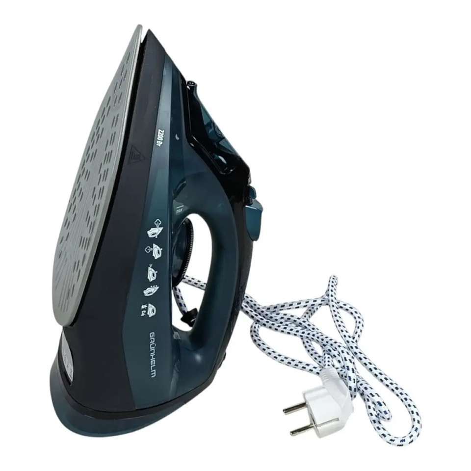 Утюг Grunhelm EI8871C 2200 Вт синий Київ - зображення 4
