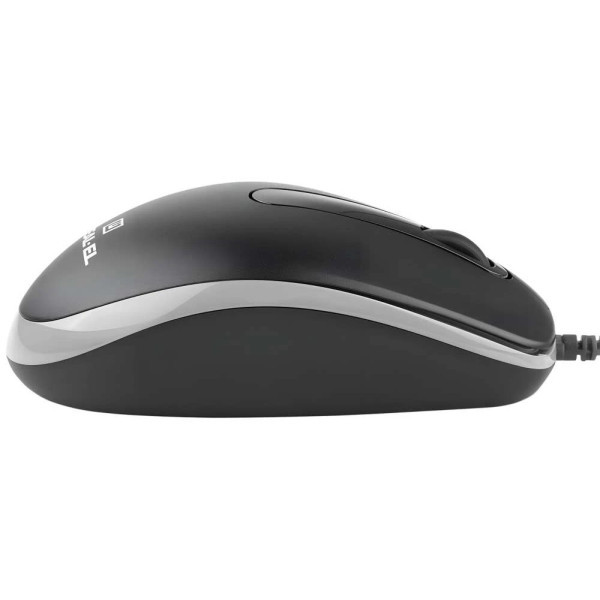 Мишка REAL-EL RM-215 USB Black (EL123200037) Харків - зображення 4