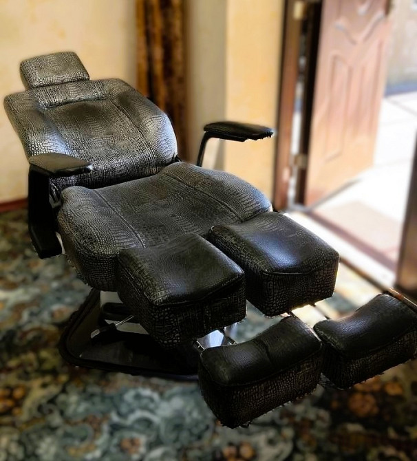 Педикюрне крісло кушетка косметологічна Роздільна - зображення 1