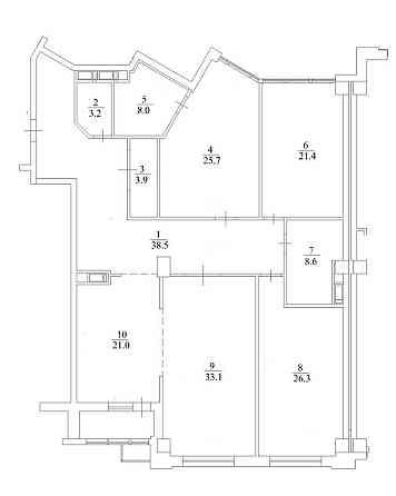 продажа 4-к квартира Киев, Печерский, 625000 $ Київ