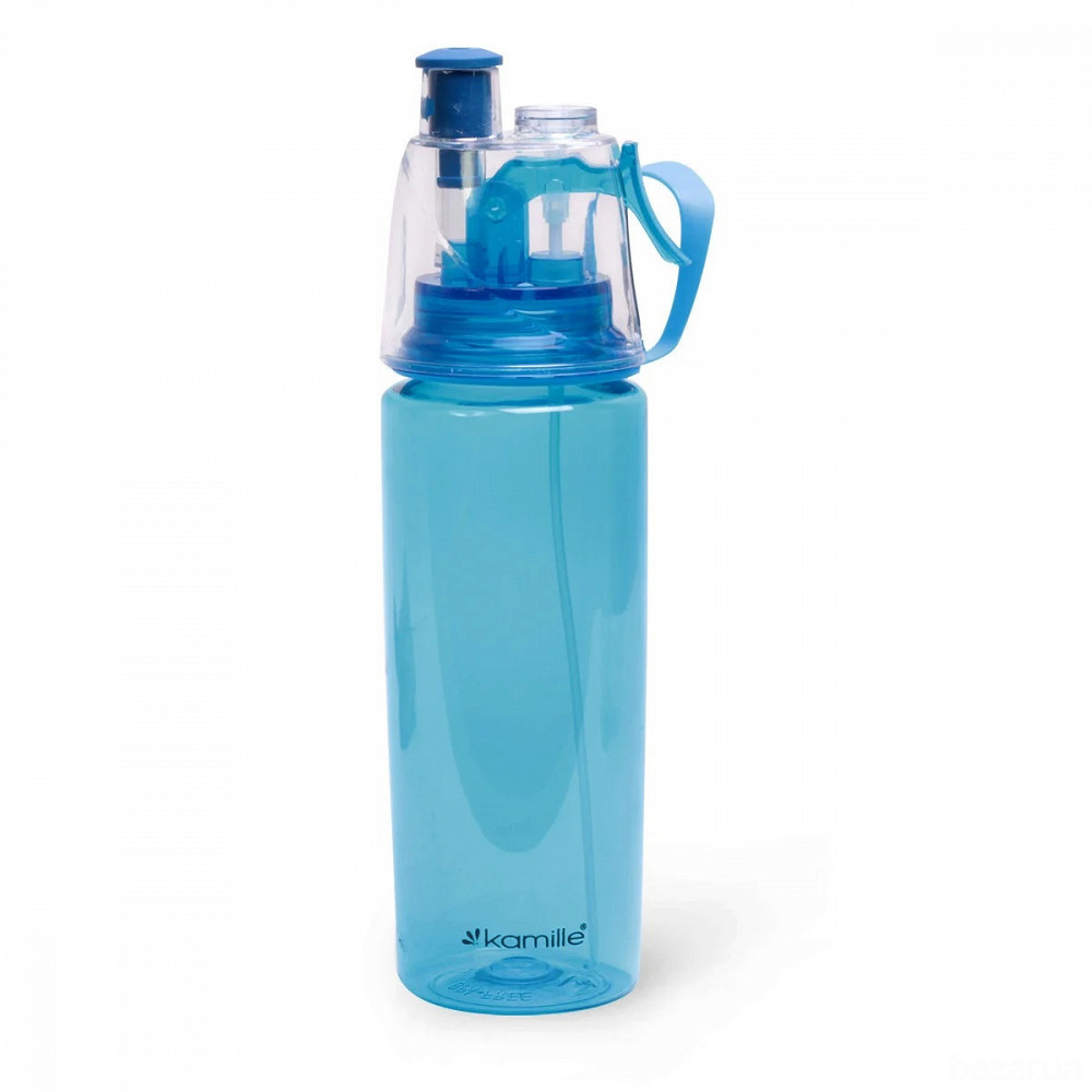 Бутылка спортивная для воды пластиковая 570 мл Kamille (KM 2301) Одеса - зображення 2
