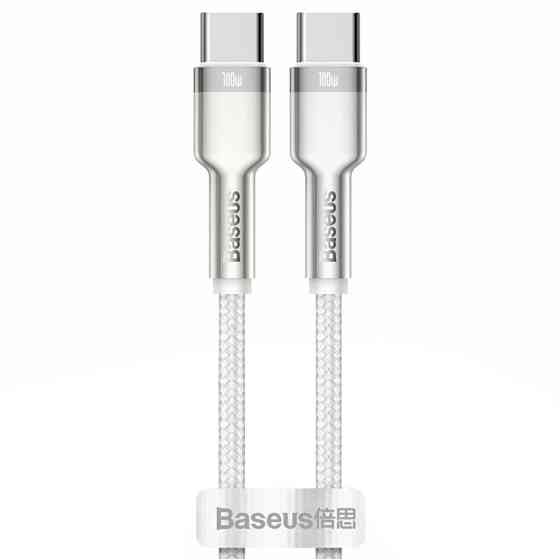 Дата кабель Baseus Cafule Series Metal Type-C to Type-C 100W (2m) (CATJK-D) Херсон