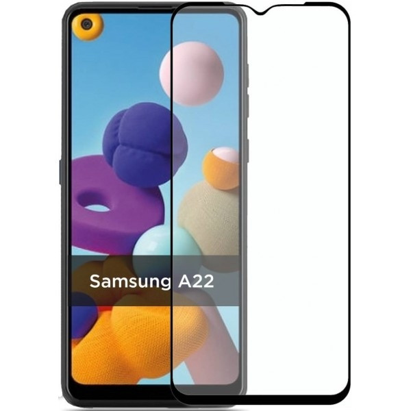 Захисне скло ArmorStandart для Samsung A22 4G/A31/A32/M22/M32 Black Харьков - изображение 1