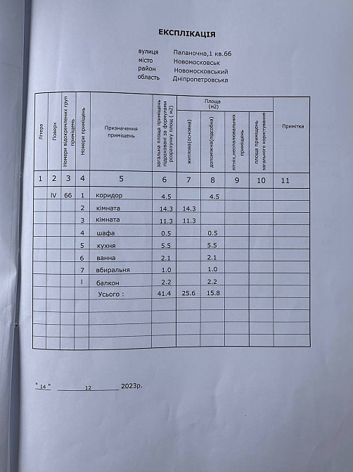 Продам 2к квартиру 41 м2 в г. Самар під ремонт Новомосковськ - зображення 6