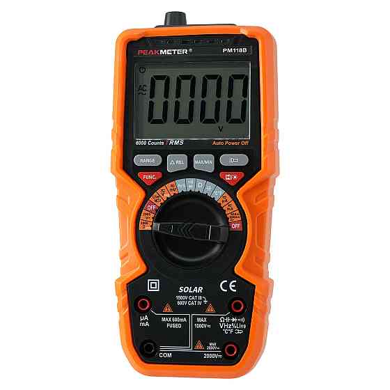 Мультиметр цифровой многофункциональный PROTESTER PM118B Харків