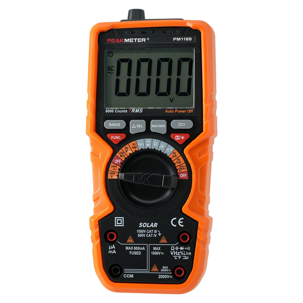 Мультиметр цифровой многофункциональный PROTESTER PM118B Харків - зображення 1