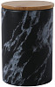 Банка для зберігання Limited Edition Marble 202C-007-A1 750 мл чорний Київ