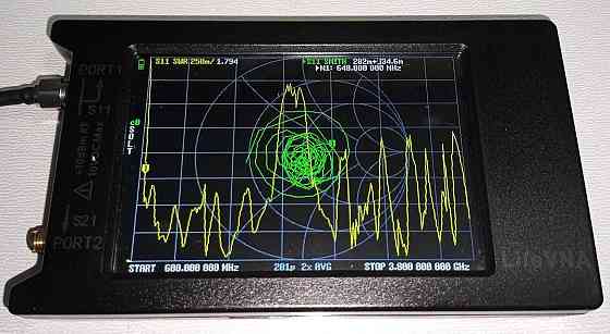 GSM 4G антенна 640-3700 МГц 8,5-11 dBi 50 Вт логопериодическая HGANT. Смотрите графики КСВ, Днепр