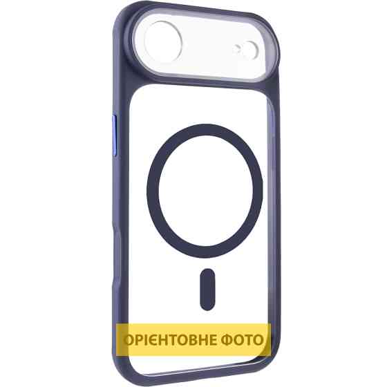 Чехол TPU+PC GETMAN Moon Clear with MagSafe для Apple iPhone 17 Air (6.5") Херсон