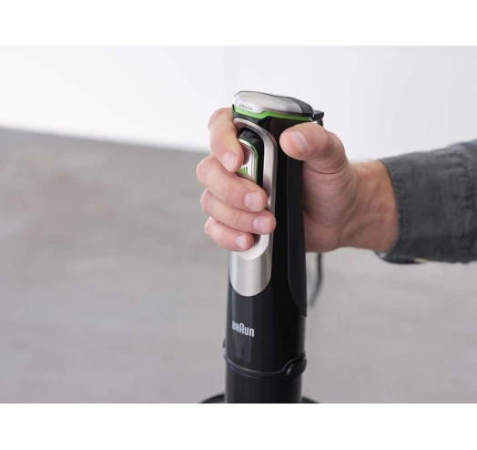 Блендер погружной Braun MQ 9187 XLI BK 1200 Вт черный Киев - изображение 2