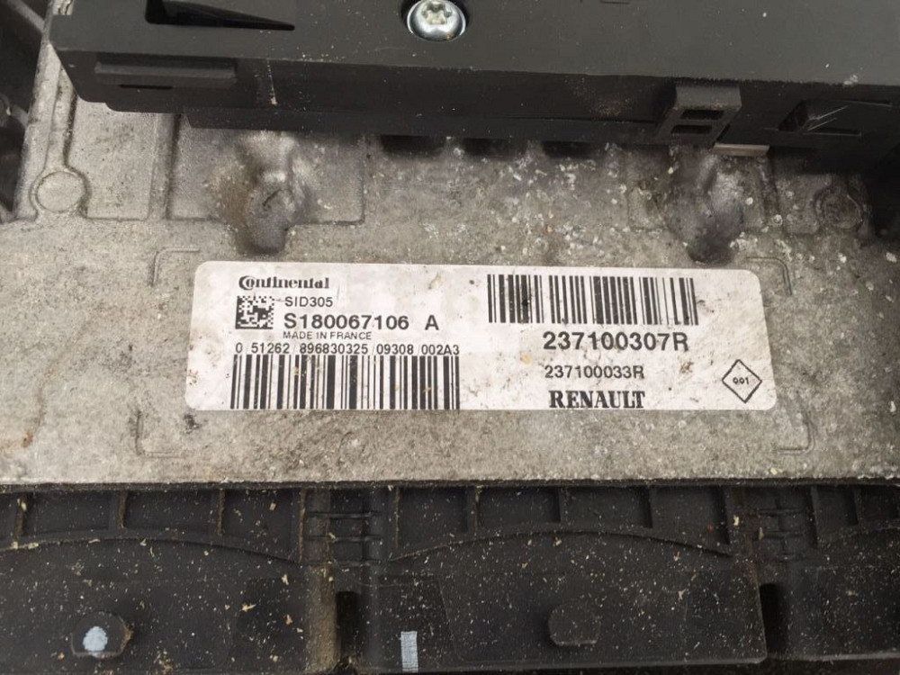 Блок управления двигателем Renault Megane III 1.5 dCi 2009-2013 (237100307R) комплект Ковель - зображення 4