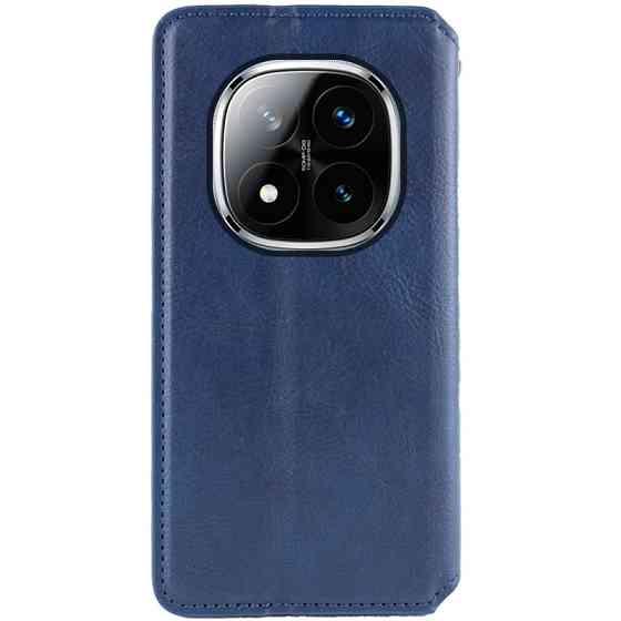 Кожаный чехол-книжка GETMAN Cubic (PU) для Xiaomi Redmi Note 15 Pro 5G Херсон