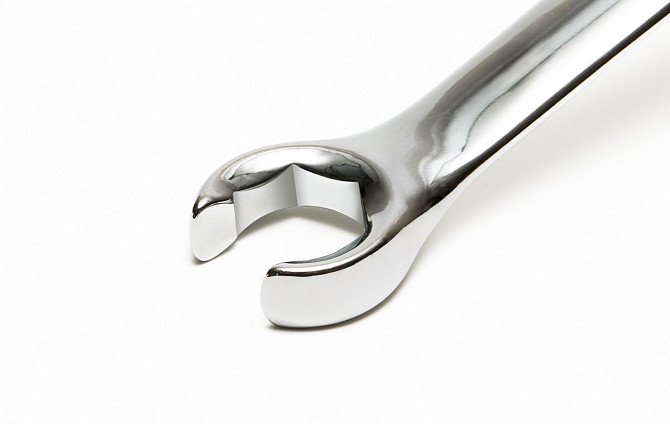 Ключ разрезной MASTERTOOL двусторонний 16х18 мм 31CrV3 74-1618 Харків - зображення 2
