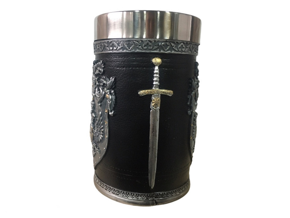 Кружка Чашка 3D Skull Mug Череп Пивная кружка Двуглавый Орёл Київ - зображення 9