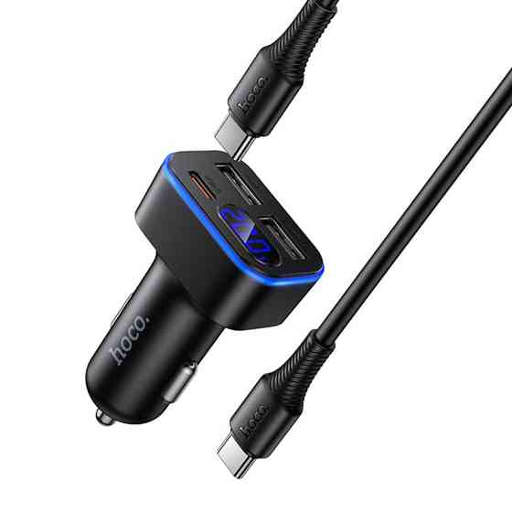 АЗУ Hoco Z63A Barry PD42W+QC3.0 (2USB-A/1C) + кабель Type-C to Type-C Херсон