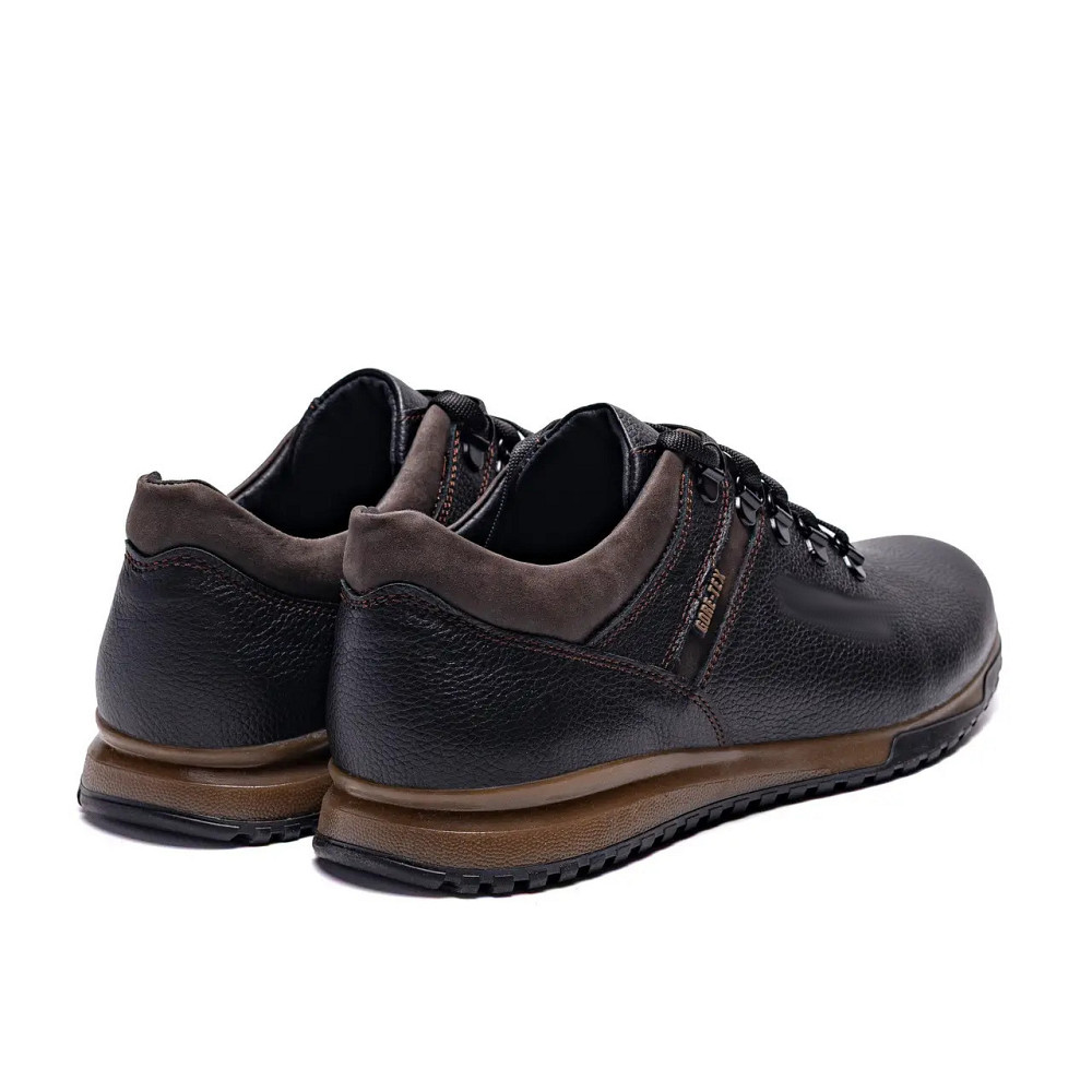 Мужские кожаные кроссовки Е-series Brown Киев - изображение 8